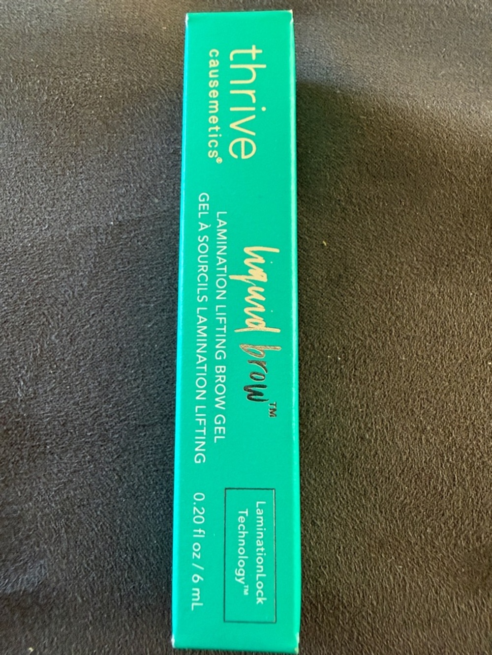 thrive causemetics Liquid Brow Lamination Gel - Teal and Gold